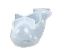 IMUSINICE Silicone DIY Whale Mould, Whale Making Molds, White Silicone, Flexible, Fast Release, Easy DIY Craft Mold for Desktop Decor