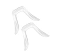 IMUSINICE Silicone Nose Pads Anti- Nose Bridge Pads for Glasses and Eyewear 2pcs with Screw Mount, Comfortable Fit and Versatile Use Suitable for Eyeglasses and Sunglasses