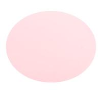IMUSINICE Silicone Pet Placemat round Non-slip Waterproof Feeding Mat Pink Heat Resistant Mat for Dogs and Cats Dining Area