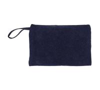 IMUSINICE Small Blue Denim Makeup Organizer Bag with Multifunctional Design and Expert Craftsmanship, Mini Cosmetic Pouch for Travel and Everyday Use, Stylish Clutch with Zipper for Coins