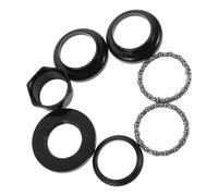 IMUSINICE Tapered stack headset 30mm metal bearing set for bikes with 25.4mm steerer fork, suitable for urban commuting and wide range of occasions