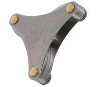 IMUSINICE Thread Pitch Gauge Set and Outdoor Settings for Inspection Processes for Precise Thread Size Checking Carbon Steel Blades, Compact and Portable Design, Ergonomic Tool