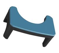IMUSINICE Toilet Step Stool for Adults and, Non-Slip Bathroom Squatting Footstool with Thickened Blue-Black Design, Ergonomic Pooping Stool for Improved Colon Alignment and Comfort