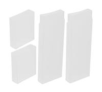 IMUSINICE Tongue Scraper Storage Case Set 2Pcs Compact Lightweight Plastic Holder for Travel and Daily Bathroom Use Organizer