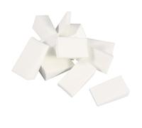 IMUSINICE Triangular Powder Puff Makeup Facial Blush Applicators 24pcs for Face with Comfortable Skin Touch, Plastic and Latex Cotton Material for Kinds of Skin