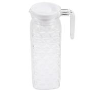 IMUSINICE Water Pitcher with Lid 1.1l Capacity Non-Slip and Deformation Resistant Party Beverage Jug for Household Use