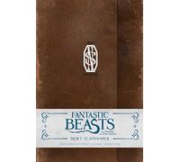 imusti Fantastic Beasts And Where To Find Them: Newt Scamander Hardcover Ruled Journal