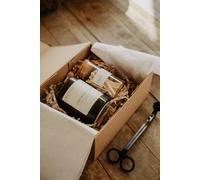 Imvelo Candle Co Essential Gift Box (Alluring Essential Oil) in Amber Imvelo Candle Co Amber