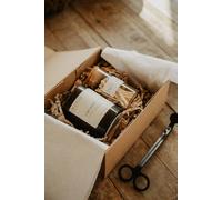 Imvelo Candle Co Essential Gift Box (Lime Basil + Mandarin) in Amber