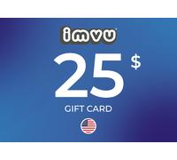 IMVU Gift Card 25 USD Prepaid Key - UNITED STATES