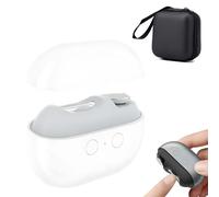 Imwing Nail Clipper, Imwing Nail Clipper Electric Trim and File in One, USB Rechargeable Nail Care Tool with Hidden Blade and Led Light, Portable Easy to Clean (White)