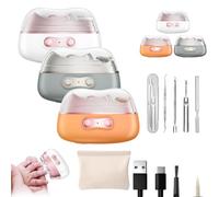 Imwing Nailqure Clip, 3-in-1 Multi Function Nail Clipper Smart Nail Trimmer and Polisher, with LED Safe Fingernail Trimmer,for Seniors,Adults(All)