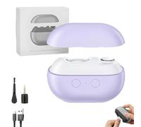 Imwing/Yosody/Glosrity Easyclip, Yosody Nail Clipper, Fanyil Easyclip Smart Nail Clipper, LED Light & Nail Scraps Storage & Polishing (Purple)