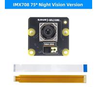 IMX708 12MP Autofocus Camera Module for Raspberry Pi 4B/5, 75° Wide Angle, for Night Vision Compatible(75° Night)