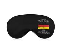 I'mYelling I'man Sleep Eye Mask Soft Eye Covers Blocking Lights Blindfold with Adjustable Strap for Travel Nap