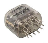 IN-12 Nixie Tube Clock Component Glass Neon Display for Retro DIY Kits for cyberpunk Decor Gaming Desk Setup 21x31mm