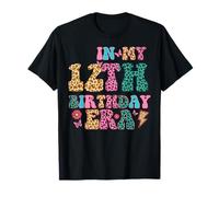 in 12th Birthday Era Leopard 12 Twelve Year Old Bday Girls T-Shirt