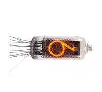 IN-14 Soviet Clock Digital Tube Neon Indicator Lamp Arabic Numerals 0-9 Display 18mm Number Height 50mm Tube Length 19mm Diameter