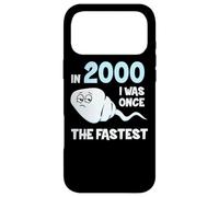 In 2000 I Was Once The Fastest Funny Birthday Sperm Cell Case for iPhone 17 Pro Max