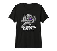 in a Bound Book Spell Bookworm Hobby Book Lover Premium T-Shirt