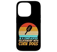 In a complicated Relationship with Corn Dogs Case for iPhone 14 Pro
