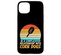 In a complicated Relationship with Corn Dogs Case for iPhone 15 Plus
