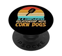 In a complicated Relationship with Corn Dogs PopSockets Adhesive PopGrip