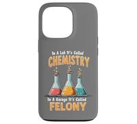 In A Lab It's Called Chemistry Science Funny Sarcastic Pun Case for iPhone 13 Pro