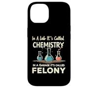 In A Lab It's Called Chemistry Science Funny Sarcastic Pun Case for iPhone 14