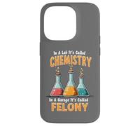 In A Lab It's Called Chemistry Science Funny Sarcastic Pun Case for iPhone 14 Pro