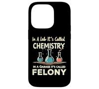 In A Lab It's Called Chemistry Science Funny Sarcastic Pun Case for iPhone 14 Pro