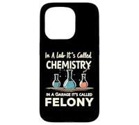 In A Lab It's Called Chemistry Science Funny Sarcastic Pun Case for iPhone 15 Pro