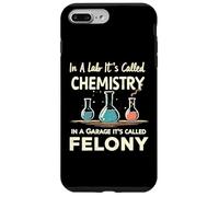 In A Lab It's Called Chemistry Science Funny Sarcastic Pun Case for iPhone 7 Plus/8 Plus