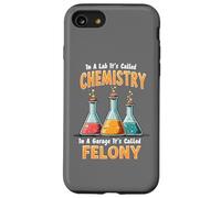 In A Lab It's Called Chemistry Science Funny Sarcastic Pun Case for iPhone SE (2020) / 7 / 8