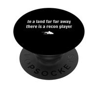 In A Land Far Far Away There Is A Recon Player BF Gamer Joke PopSockets Adhesive PopGrip