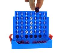 In A Row Connect Board Game | 3D Printed Classic Fun Development Toys - Outdoor Four In A Row - for School Classroom Home Daily Family Time Work Social Situations Mind Brain Health Desktop