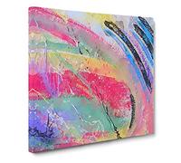 In a Trance Canvas Print | Gallery Wrapped 30mm Frame Wall Art | 14x14 inches | Ready to Hang | Abstract Picture | Living Room Bedroom Lounge Office