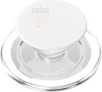In A World Full Of Darkness Be A Light Menorah PopSockets PopGrip for MagSafe