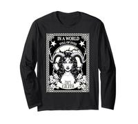 in A World Full of Elves Be Lilith Day of Dead Halloween Long Sleeve T-Shirt