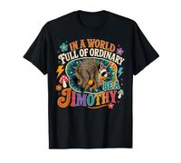in A World Full of Ordinary Be a Jimothy Raccoon Retro T-Shirt