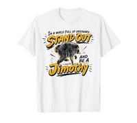 in a World Full of Ordinary Be a Jimothy Value Graphic T-Shirt, Men, White, M