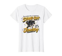 in a World Full of Ordinary Be a Jimothy Value Graphic T-Shirt, Women, White, XL
