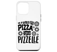 In A World Full Of Pizza Be A Pizzelle PizelleItalianWaffle Case for iPhone 12 Pro Max