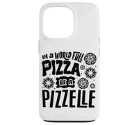 In A World Full Of Pizza Be A Pizzelle PizelleItalianWaffle Case for iPhone 13 Pro