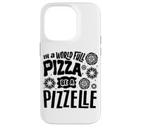 In A World Full Of Pizza Be A Pizzelle PizelleItalianWaffle Case for iPhone 14 Pro