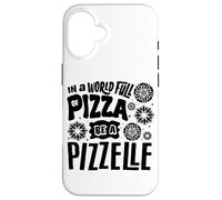 In A World Full Of Pizza Be A Pizzelle PizelleItalianWaffle Case for iPhone 16