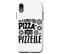 In A World Full Of Pizza Be A Pizzelle PizelleItalianWaffle Case for iPhone XR