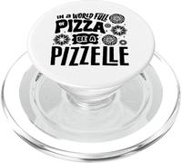 In A World Full Of Pizza Be A Pizzelle PizelleItalianWaffle PopSockets PopGrip for MagSafe