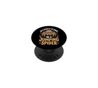 In A World Of Bugs Be A Jumping Spider PopSockets Adhesive PopGrip