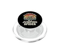 In A World Of Bugs Be A Jumping Spider PopSockets PopGrip for MagSafe
